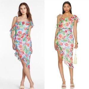 NWT | Amanda Uprichard Kiawah Multicolor Dress Size XS